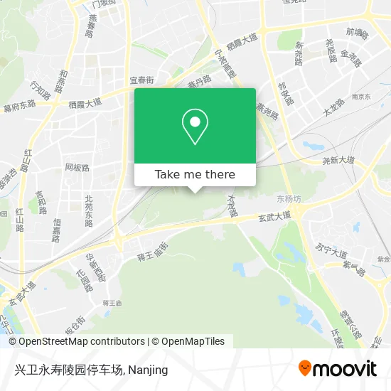 兴卫永寿陵园停车场 map