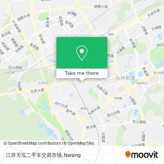 江苏天泓二手车交易市场 map
