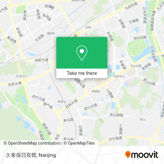 久客假日宾馆 map