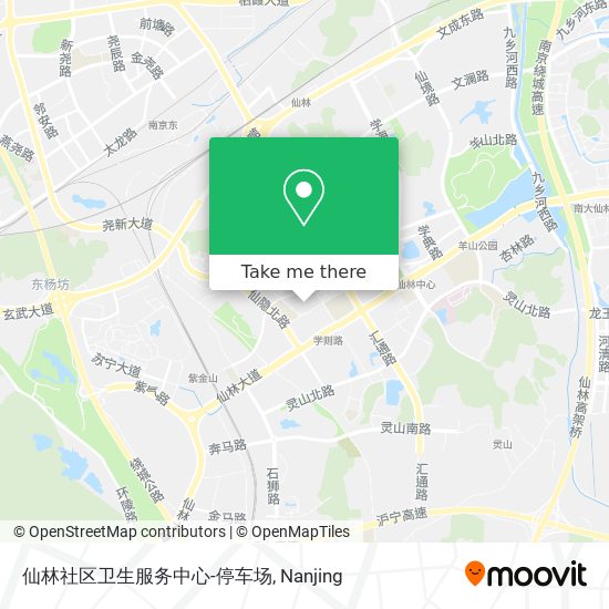 仙林社区卫生服务中心-停车场 map