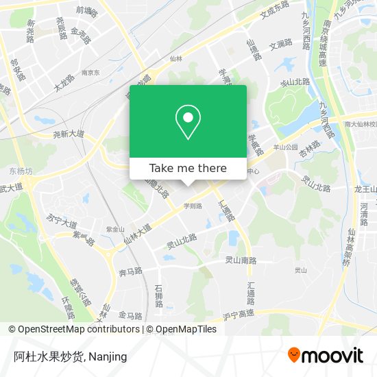 阿杜水果炒货 map