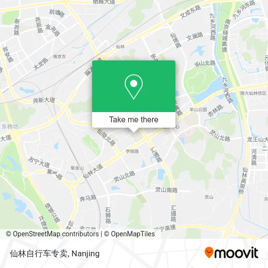 仙林自行车专卖 map