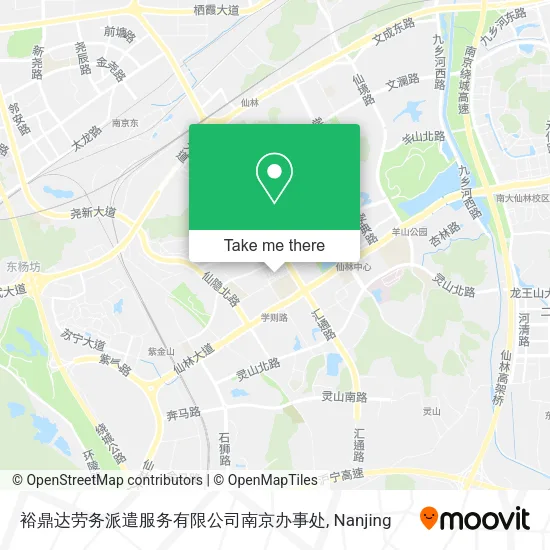 裕鼎达劳务派遣服务有限公司南京办事处 map