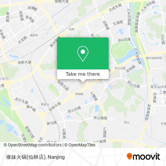 傣妹火锅(仙林店) map