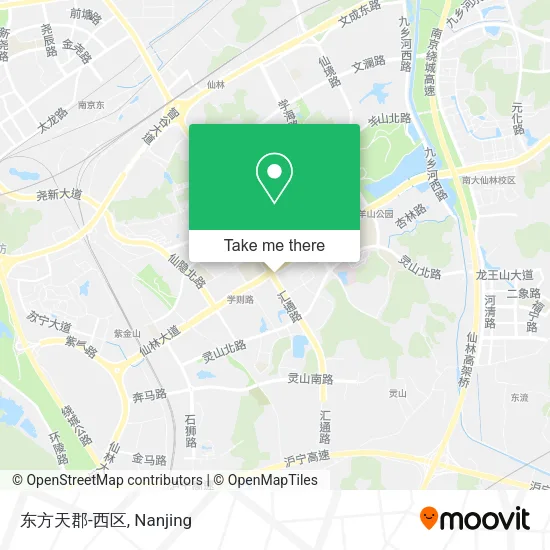 东方天郡-西区 map