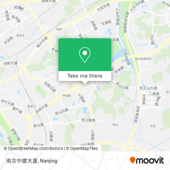南京中建大厦 map