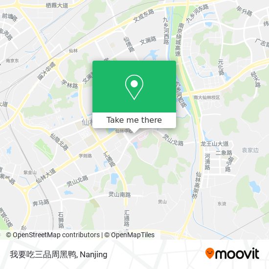 我要吃三品周黑鸭 map