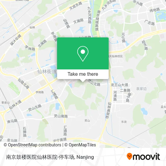 南京鼓楼医院仙林医院-停车场 map