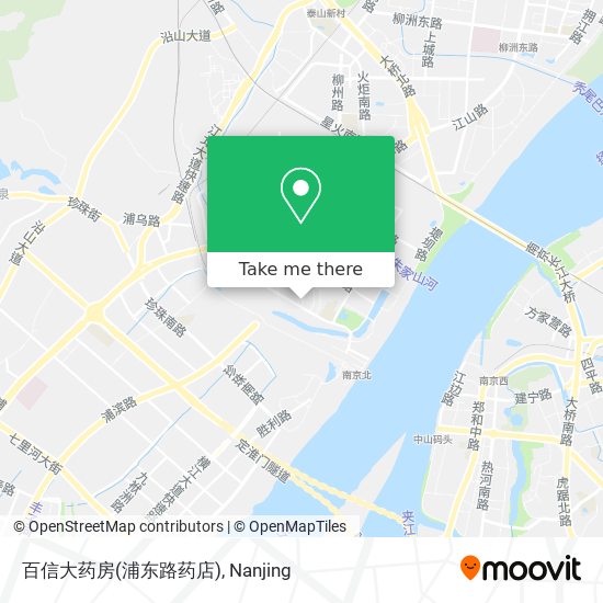 百信大药房(浦东路药店) map
