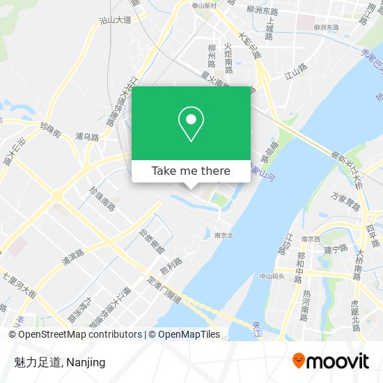 魅力足道 map