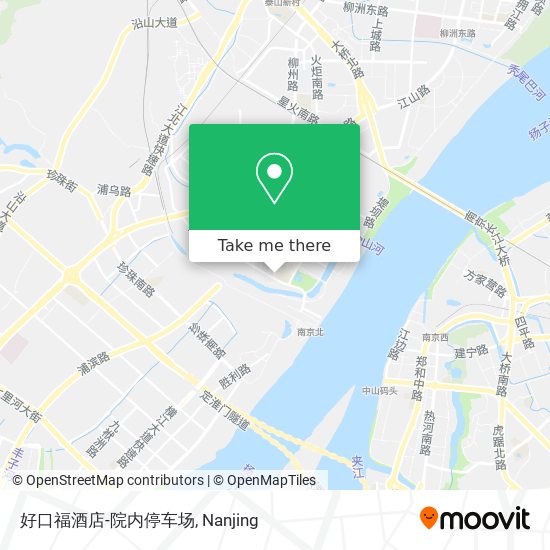 好口福酒店-院内停车场 map