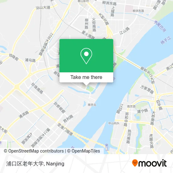 浦口区老年大学 map