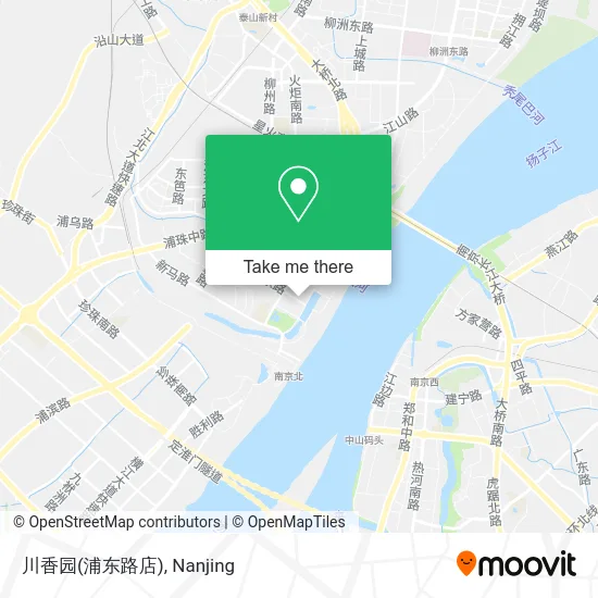 川香园(浦东路店) map