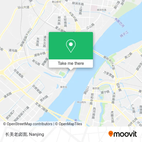 长美老卤面 map
