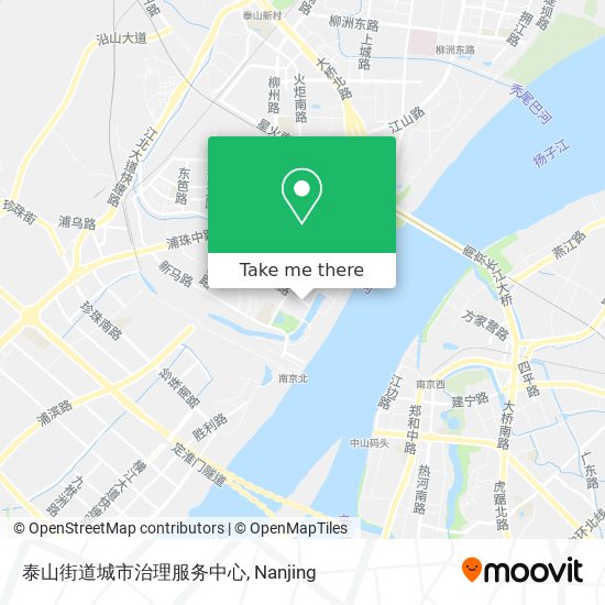 泰山街道城市治理服务中心 map