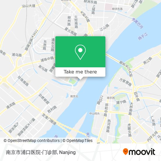 南京市浦口医院-门诊部 map
