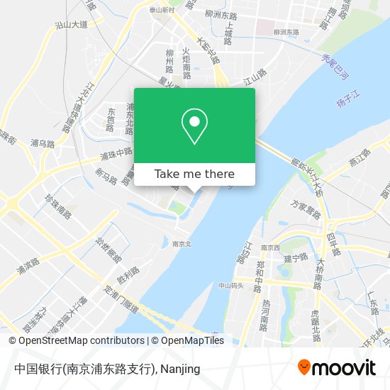 中国银行(南京浦东路支行) map