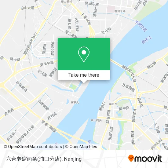 六合老窝面条(浦口分店) map