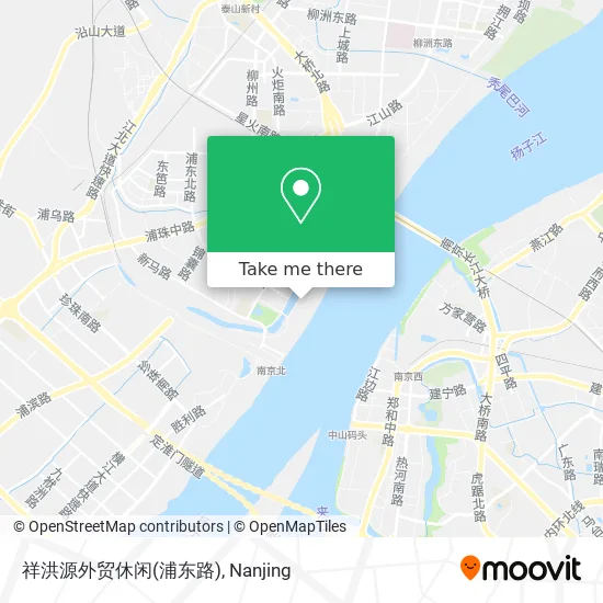 祥洪源外贸休闲(浦东路) map