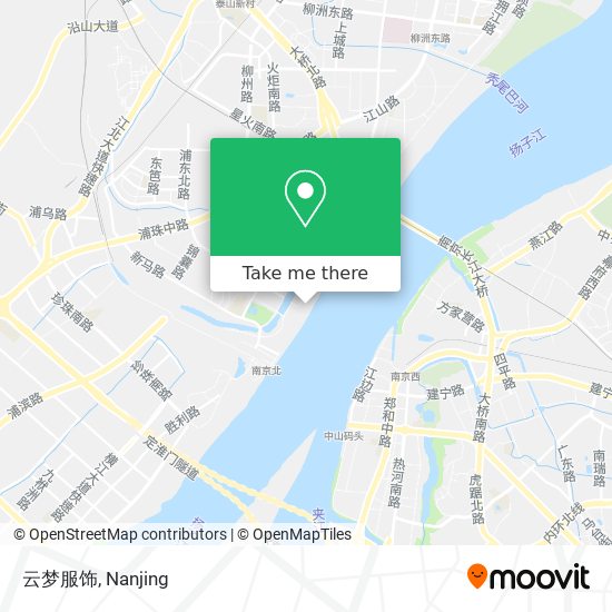 云梦服饰 map