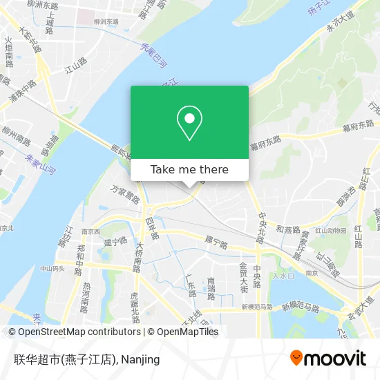 联华超市(燕子江店) map