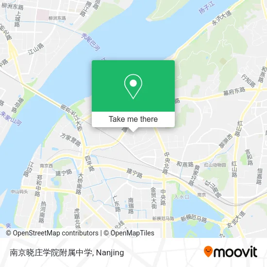 南京晓庄学院附属中学 map