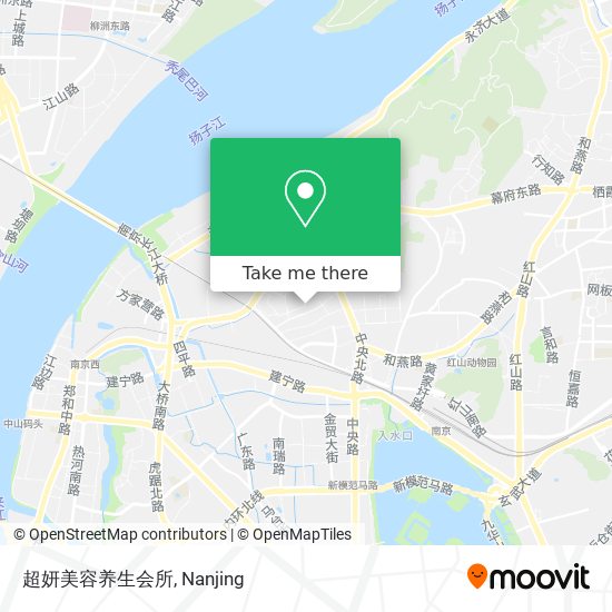 超妍美容养生会所 map