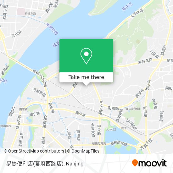 易捷便利店(幕府西路店) map