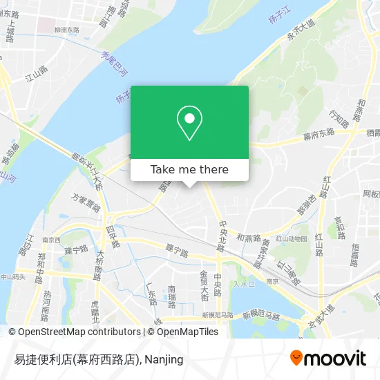 易捷便利店(幕府西路店) map