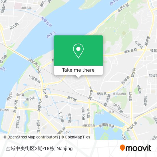 金域中央街区2期-18栋 map