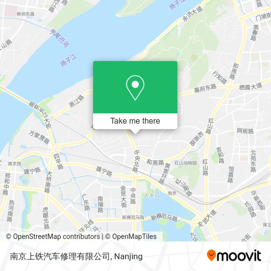 南京上铁汽车修理有限公司 map