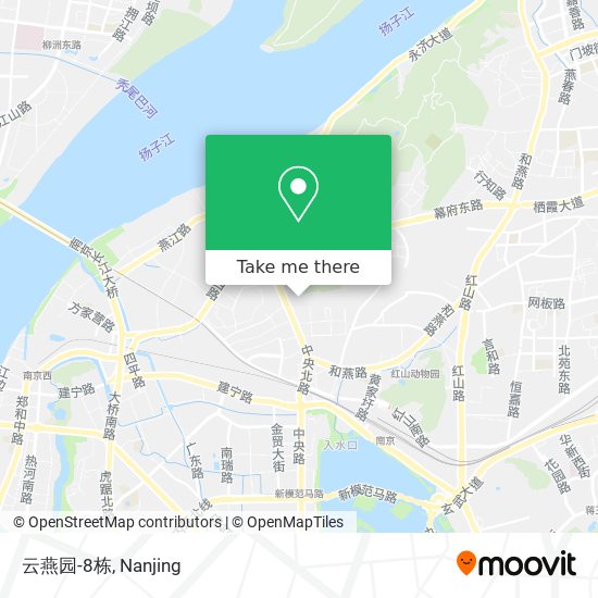 云燕园-8栋 map