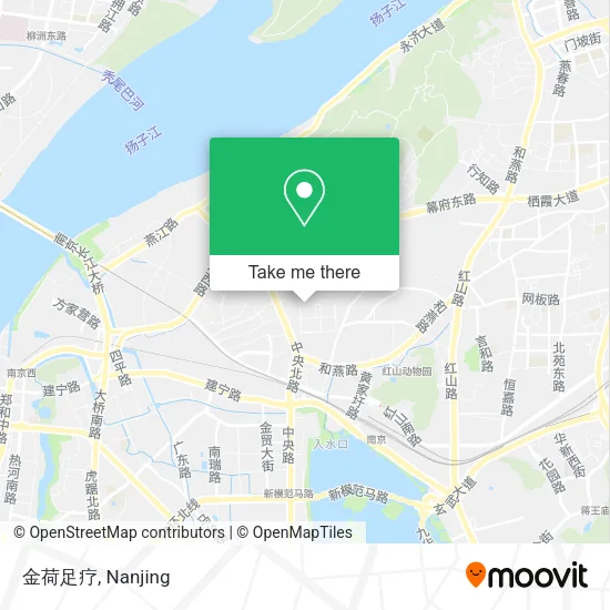 金荷足疗 map
