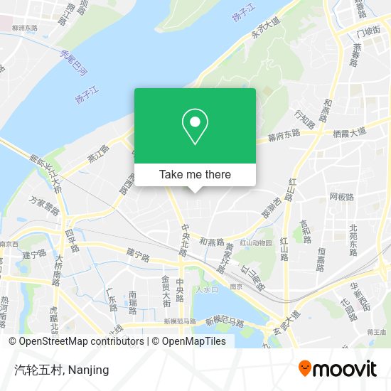 汽轮五村 map