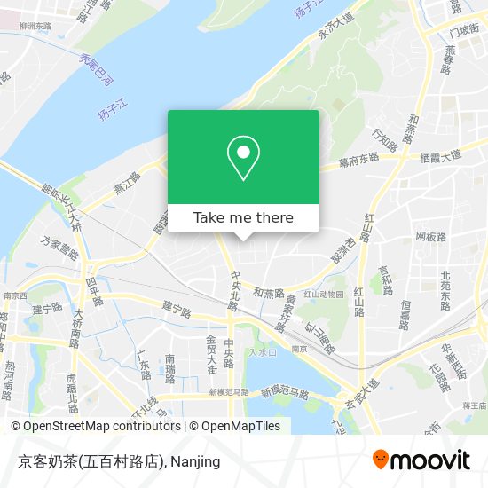 京客奶茶(五百村路店) map