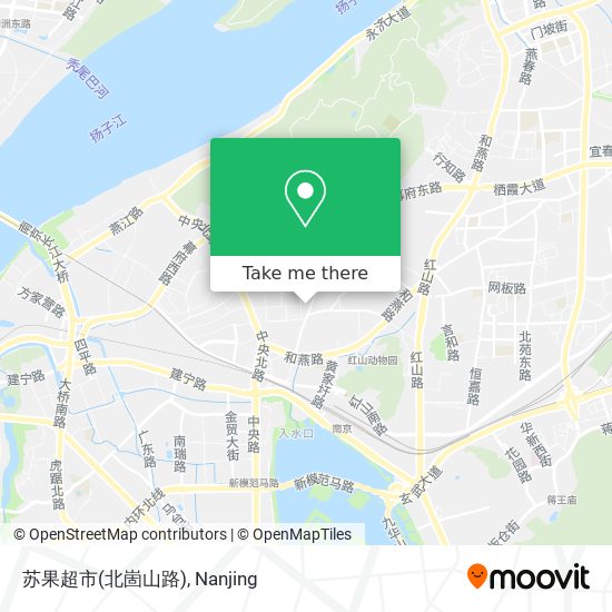 苏果超市(北崮山路) map