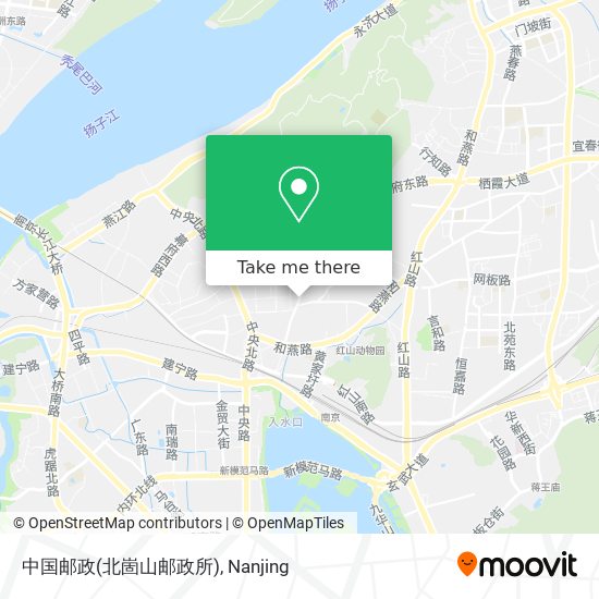 中国邮政(北崮山邮政所) map