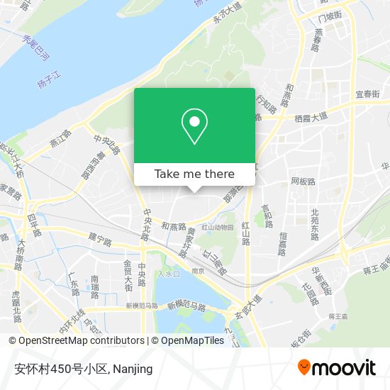 安怀村450号小区 map