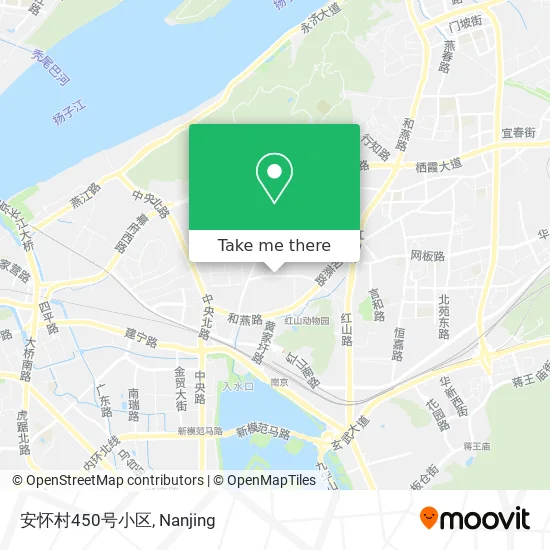 安怀村450号小区 map