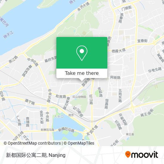 新都国际公寓二期 map
