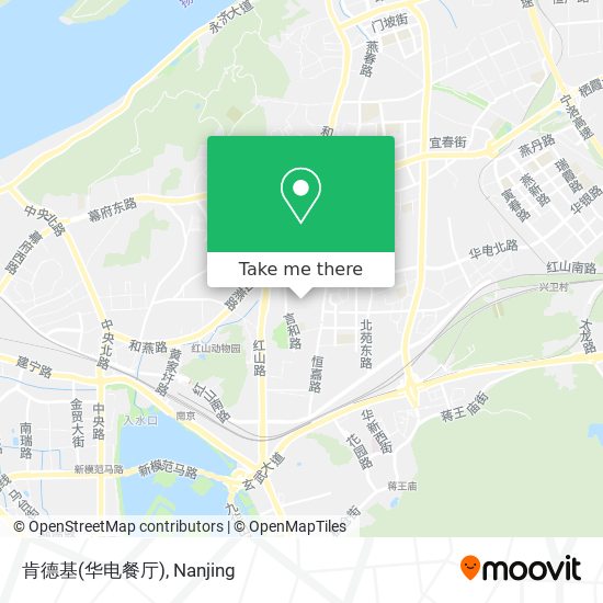 肯德基(华电餐厅) map