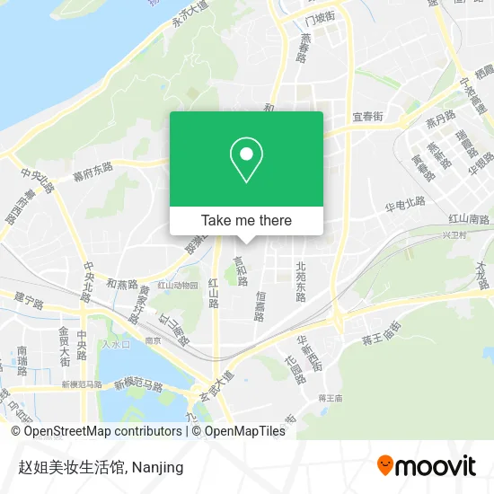 赵姐美妆生活馆 map