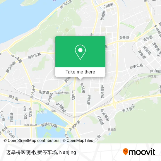 迈皋桥医院-收费停车场 map