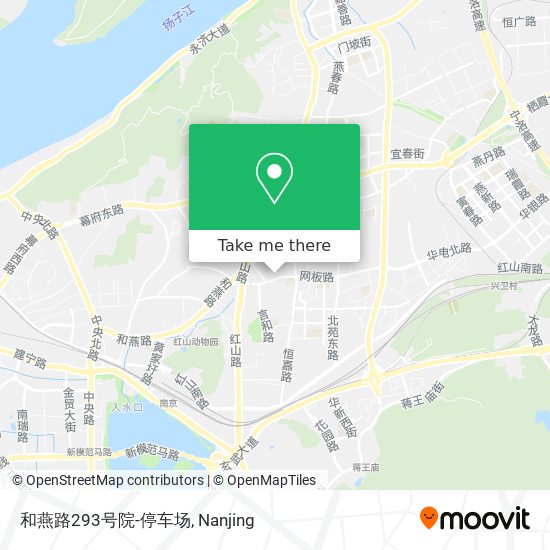和燕路293号院-停车场 map
