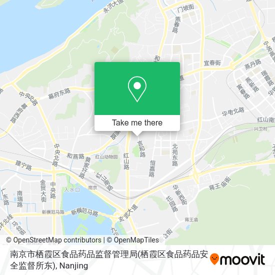 南京市栖霞区食品药品监督管理局(栖霞区食品药品安全监督所东) map