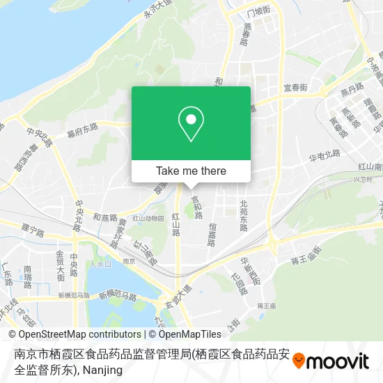 南京市栖霞区食品药品监督管理局(栖霞区食品药品安全监督所东) map