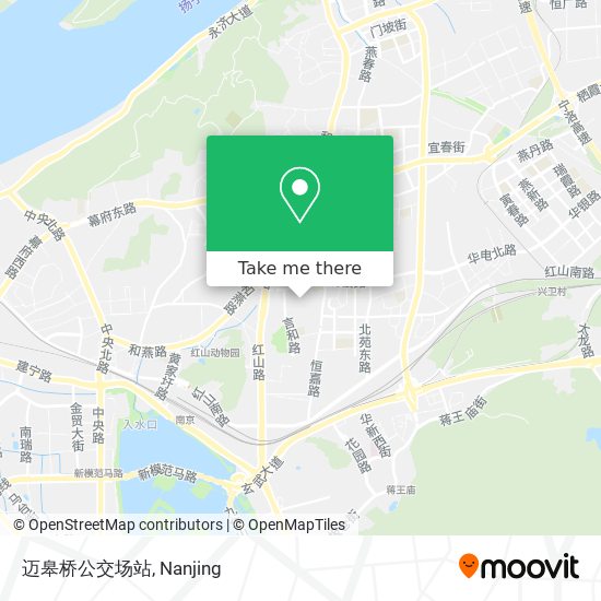 迈皋桥公交场站 map