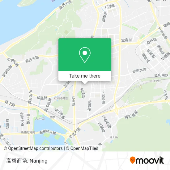 高桥商场 map