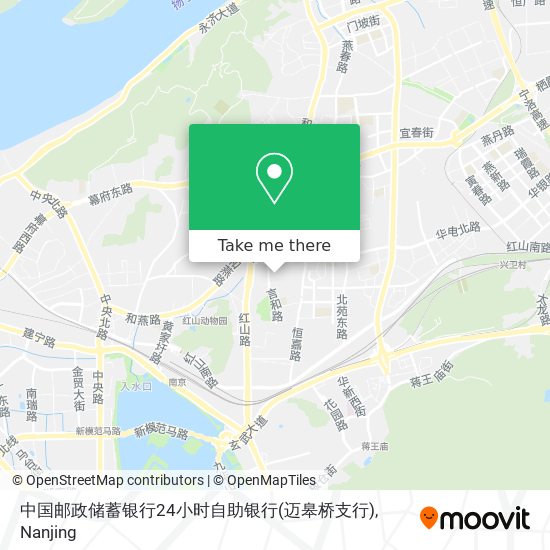中国邮政储蓄银行24小时自助银行(迈皋桥支行) map