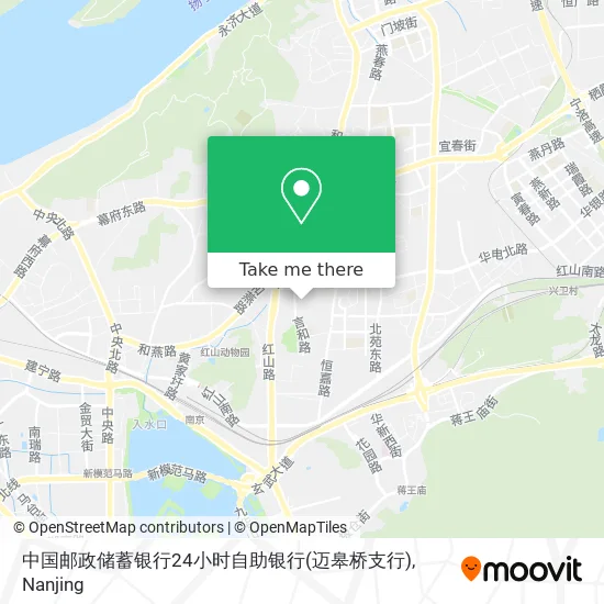 中国邮政储蓄银行24小时自助银行(迈皋桥支行) map